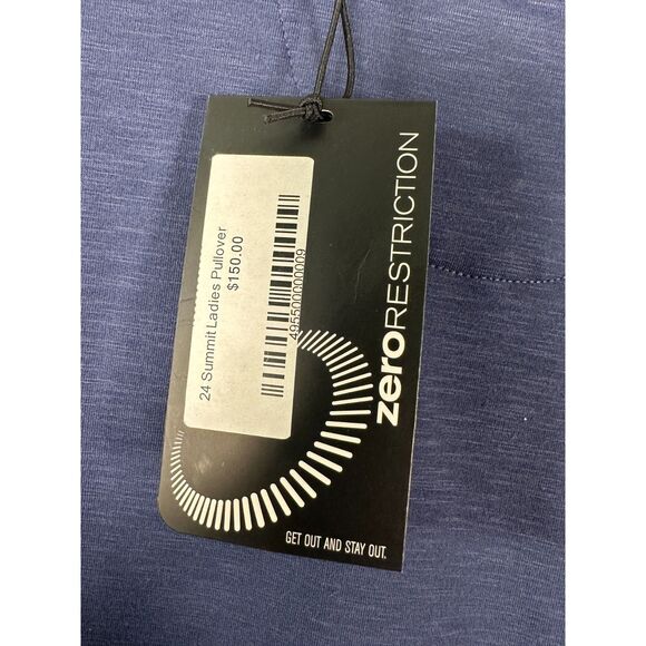 ZeroRestriction 24 Summit Jayne Sweatshirt Blue Storm Women's Large NEW Other - Picture 4 of 6